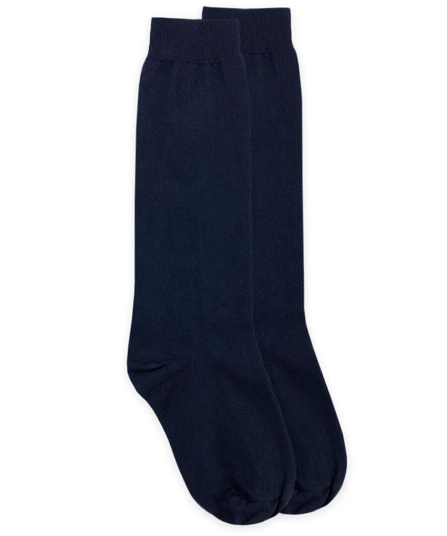 Jefferies Socks School Uniform Cotton Knee High Socks Navy*