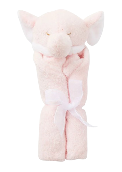 LOVIE, Pink ELEPHANT Blankie*