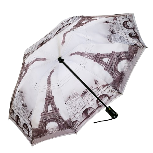 Paris Folding Umbrella-Single Cover Reverse Close*