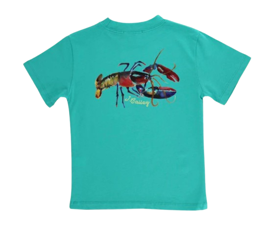 Logo Tee - Lobster on Jewel*