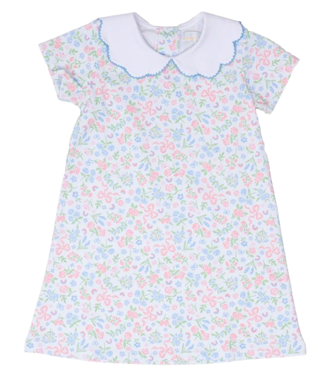 Presley Kait Ditsy Bow Dress*
