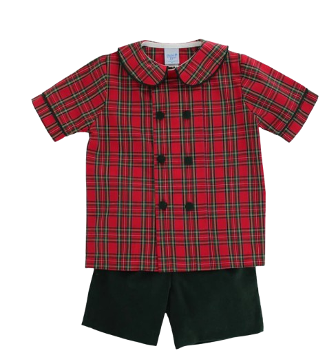 Tartan Plaid - Dressy Short Set*