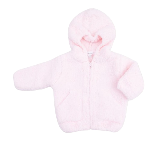 Chenille Hoodie Pink