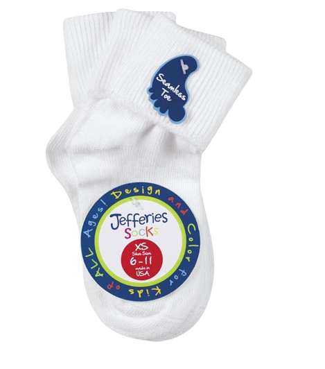 Jefferies Socks Smooth Toe Turn Cuff Socks 3 Pair Pack*