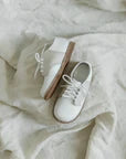 Albert Saddle White/Ecru*