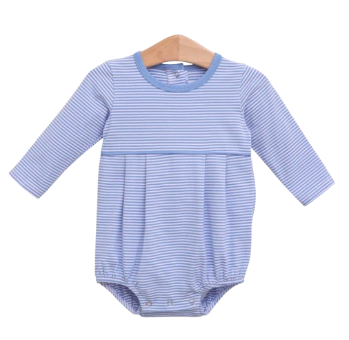 Bennett Bubble Cornflower Stripe*