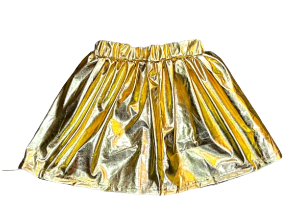 Skort - Gold Metallic*