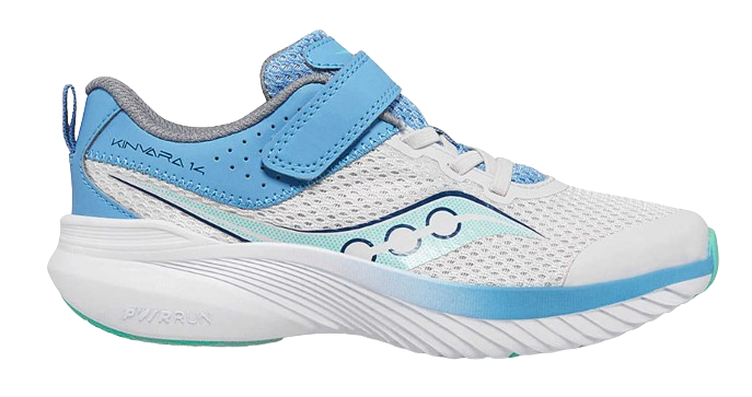 BIG KID'S KINVARA 14 A/C SNEAKER - GREY/BLUE*