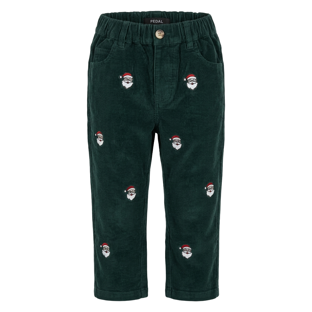 Santa Corduroy Pants - Green