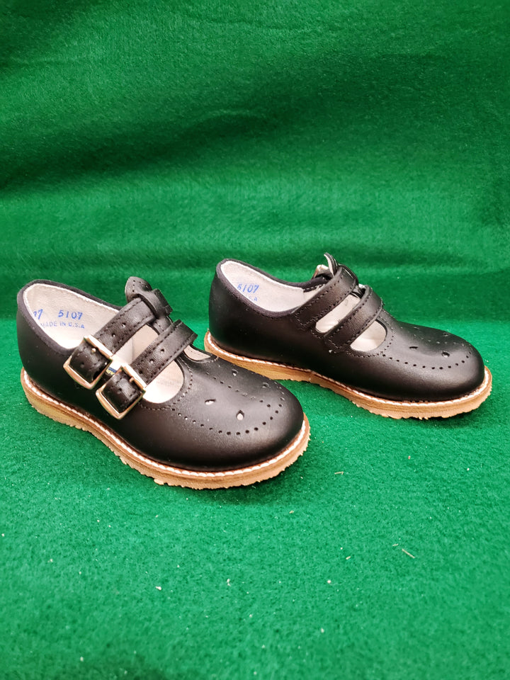 Claire Double Buckle Black*
