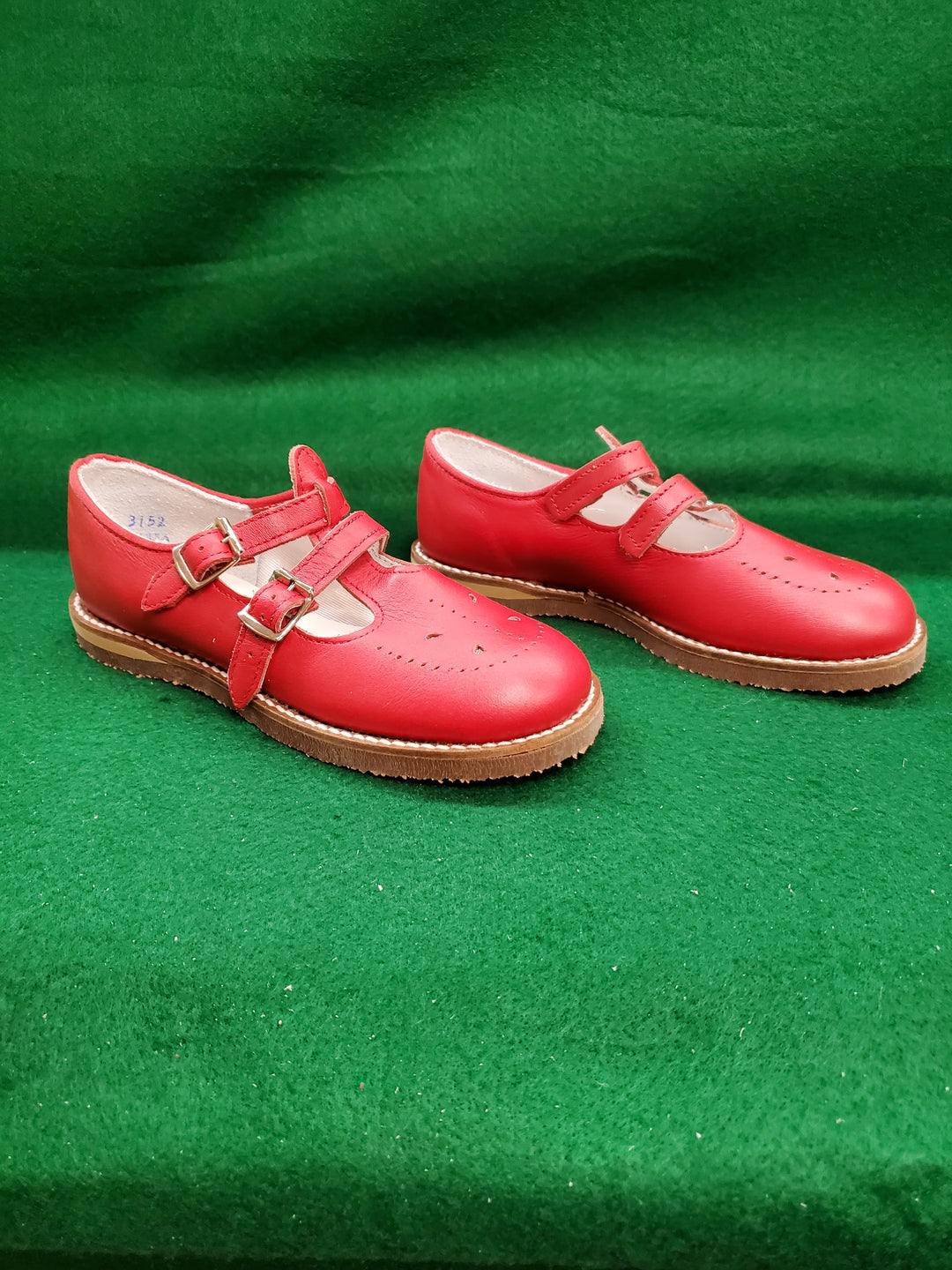 Claire Double Buckle Red*