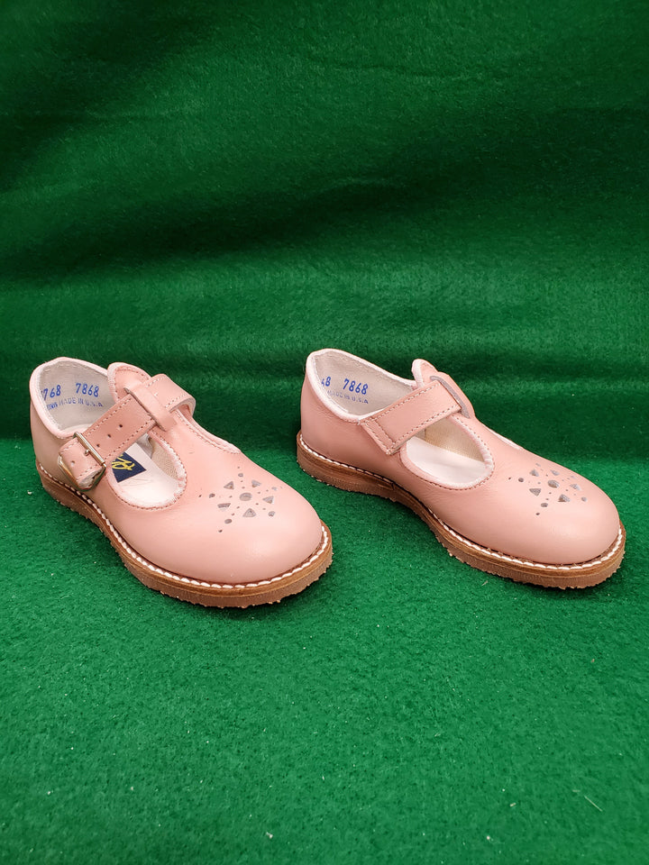 Anna T-Strap Pink*
