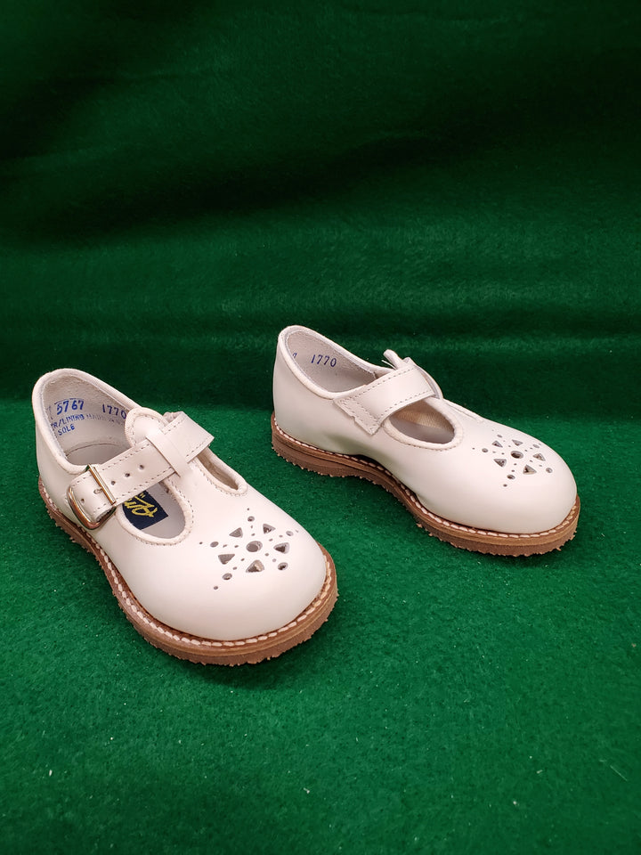 Anna T-Strap White*
