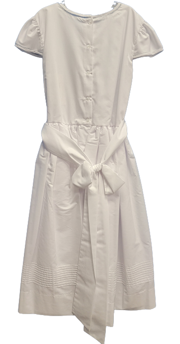 Communion Dress, White by LuLu BeBe, LLBMARY301STC*