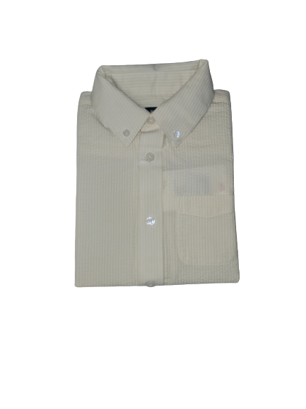 SEERSUCKER SHORT SLEEVE YELLOW*