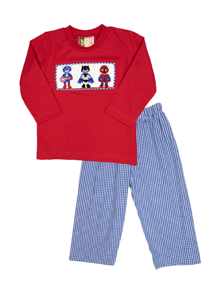 Super Hero Shirt and Pants Set*