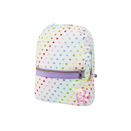 Mint Small Backpack, Hearts*