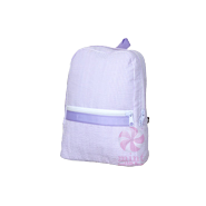 Mint Small Backpack, Seersucker Lilac*