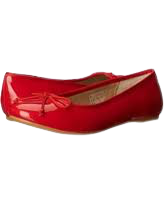 Nellie Red Patent Flat*