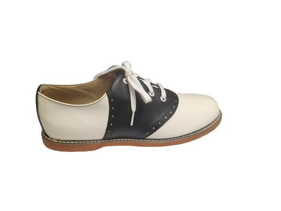 Black and White Saddle Oxford*
