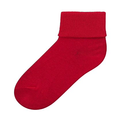 Piccolo Triple Roll Socks - Red*